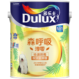 多乐士森呼吸淳零无添加双效抗甲醛硅藻防霉5合1墙面漆