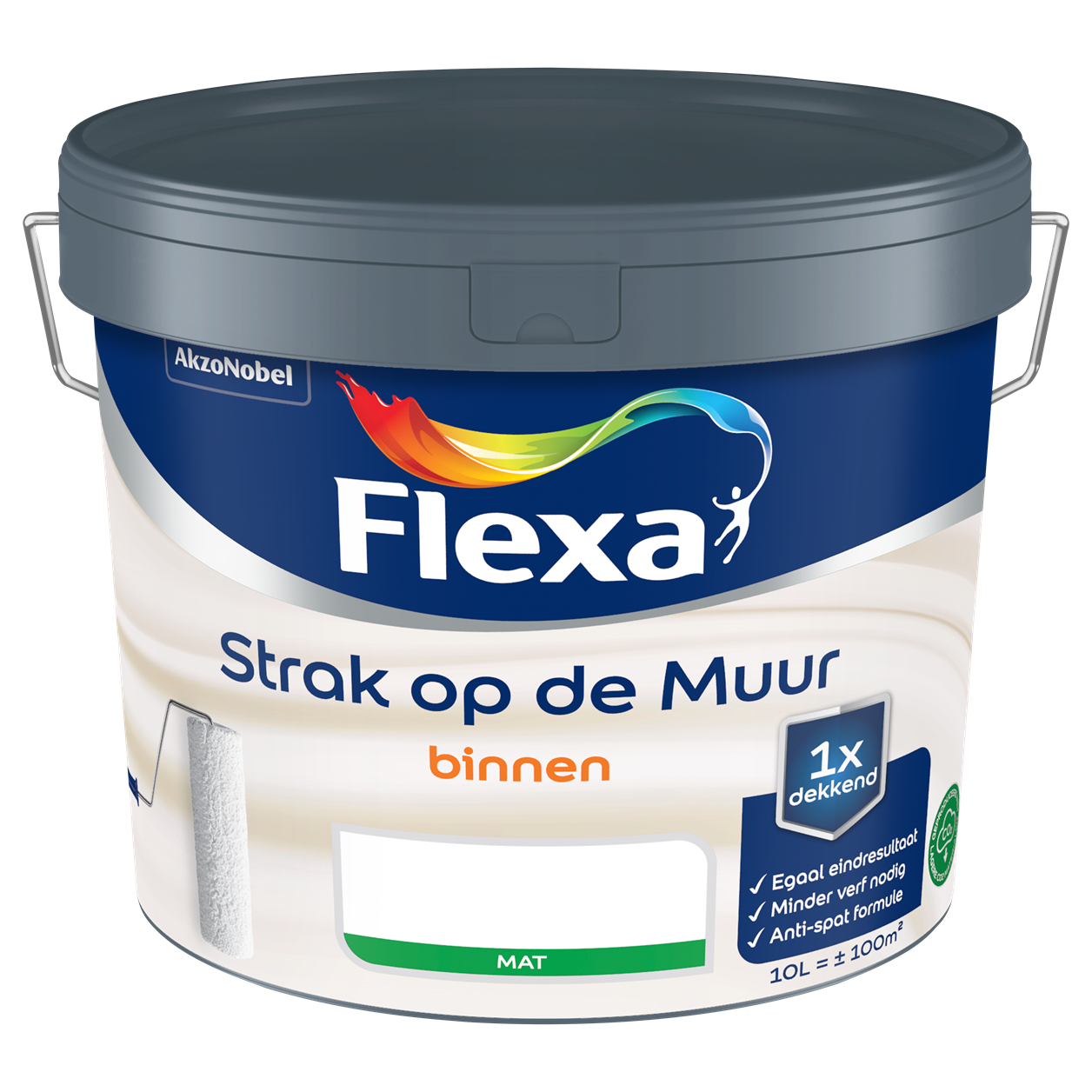Strak Op De Muur Binnen Mat image