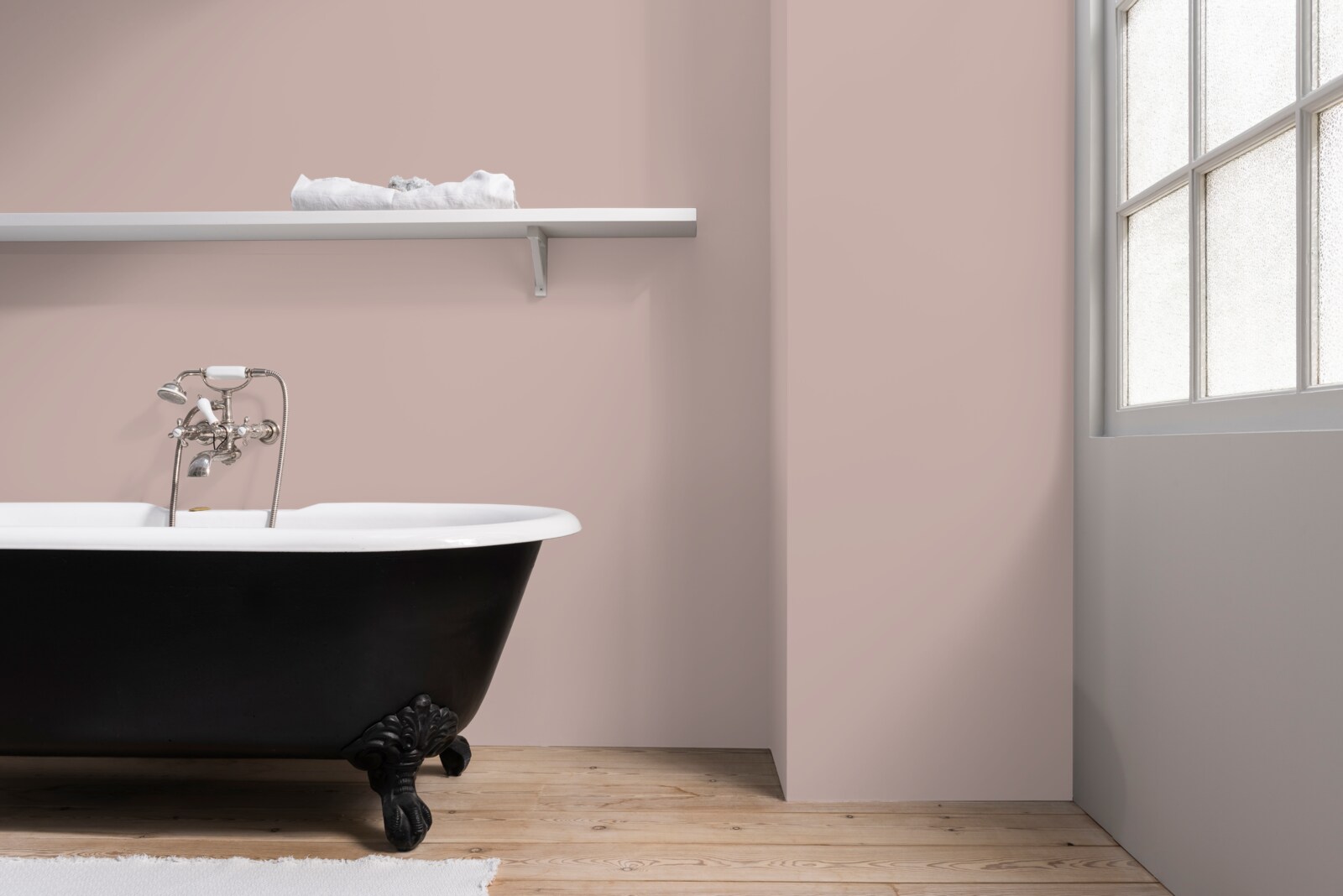 Dulux Warm Neutral Peel & Stick Sample Pink Parchment, A5